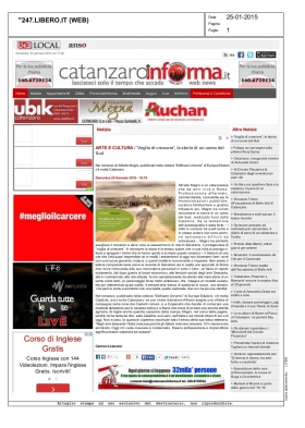 Alfredo Magro - Recensione "Catanzaro Informa" - Europa Edizioni